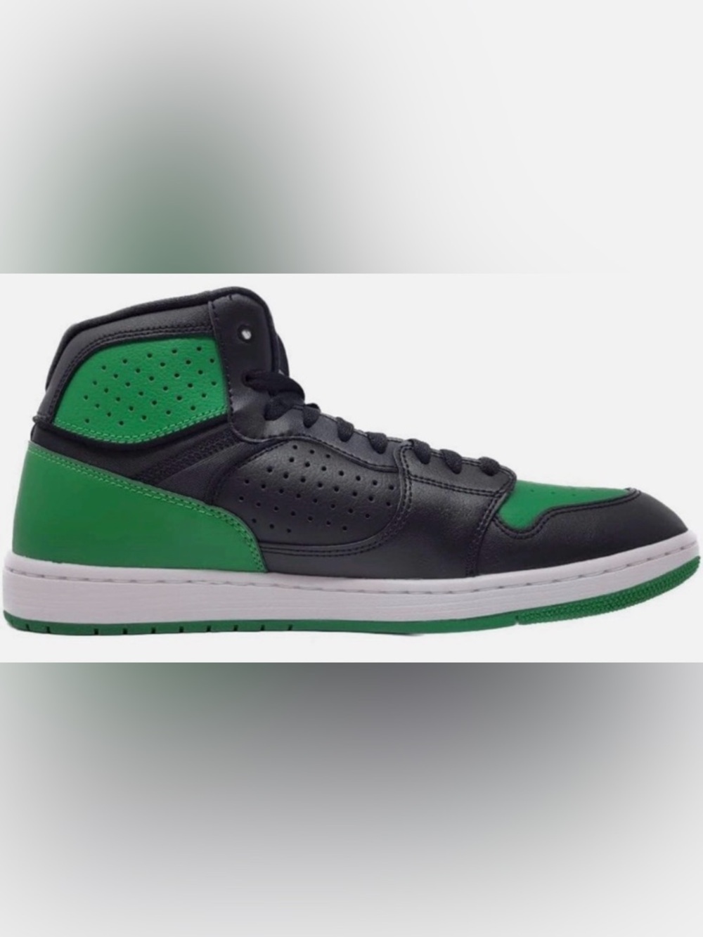 EUC Nike Air [Jordan] Access High-Top Black Verde Green Sneakers Shoes Men's 11 - Picture 3 of 12